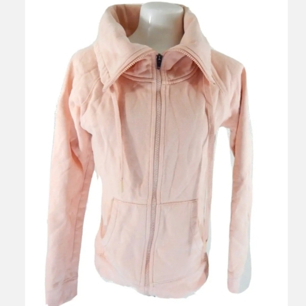 Zella Cotton Full Zip Funnel Neck Jacket
